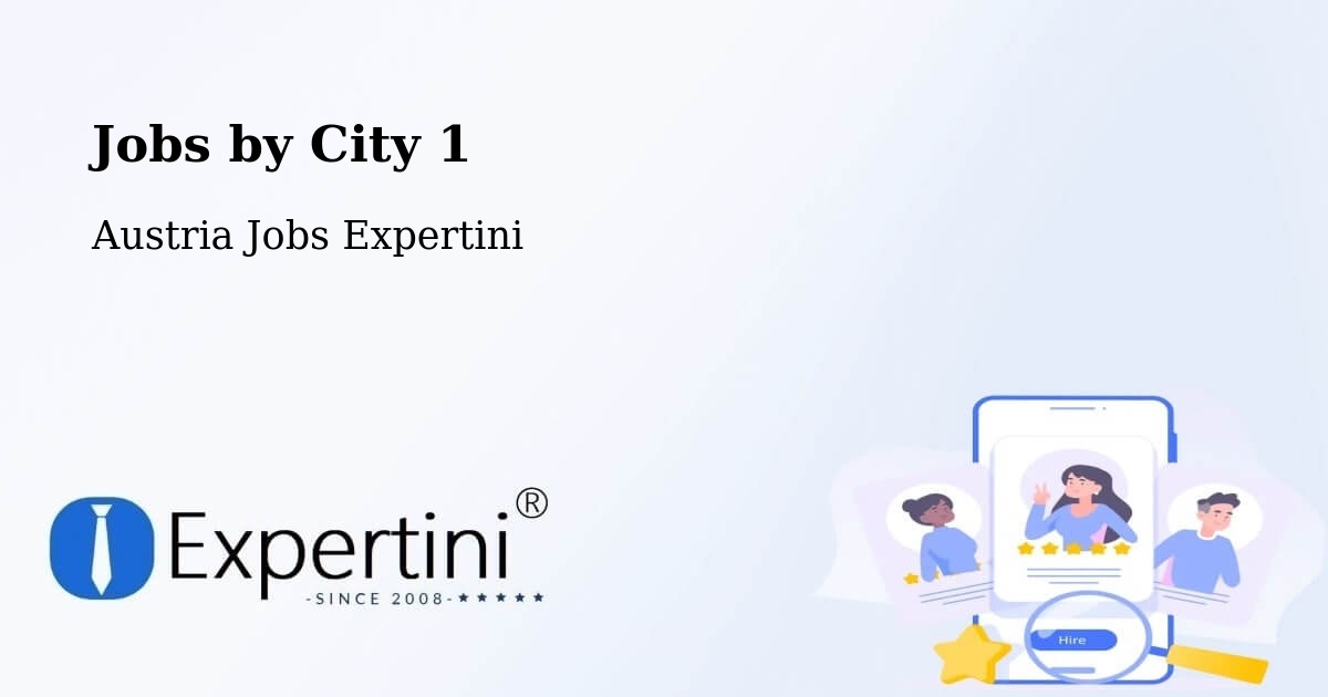 City Jobs in Austria - Expertini